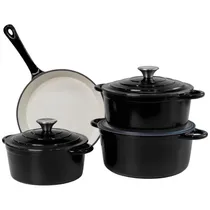 Kit de Panelas Maryland MRCIE403 - Preto - 4 PCS