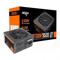 Fonte 500W Aigo Storm S500 80PLUS White 110-220V