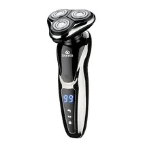 Barbeador Elétrico Portátil 6D Shaver SK-1168 / Recarregavel - Preto