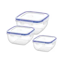Set de Tápers Bager Cook&Lock BG-512 3 Piezas