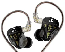 KZ DQS Fone In-Ear Sem Microfone – Preto