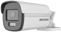 Câmera de Segurança CCTV Hikvision DS-2CE12DF0T-LFS 2.8MM Colorvu Bullet (Caixa Feia)