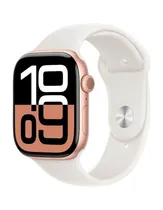 Relógio Apple Watch S10 46MM Rose Gold Al L BLSH s/M Cel 5G