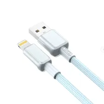 Cabo Lightning/USB-A Xo NB249 5A/1M - Azul