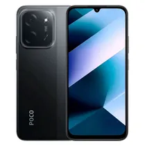 Celular Xiaomi Poco C85 128GB / 6GB Ram / Dual Sim / Tela 6.9" / 50MP - Black (Global) Usa