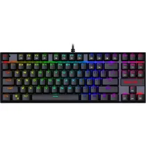 Teclado Mecânico Gamer Redragon Kumara K552RGB-1 Chroma RGB Switch Red USB - Preto (Inglês)