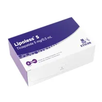 Lipoless Tirzepatida 5 MG/0,5 ML - Cont. 4 Jeringas c/ Vastago