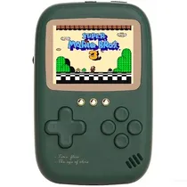 Console Portátil Game Box DY-13 de 3" com 500 Jogos com Carregador Portátil - Verde (Inglês/Chinês)
