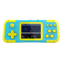 Console Portatil Gamepad A12 666 Jogos - Amarelo Azul