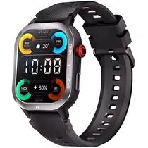 Relogio Smartwatch Haylou Iron Neo HF014 com Bluetooth / 1.95" - Preto  Relogio Sma...