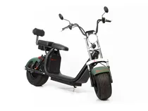 Moto Eletrica Ecoxtreme Big Monster 2000W Bateria 21AH Verde Militar