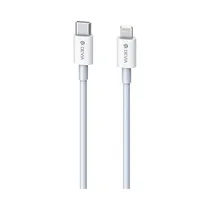 Cable Devia EC146 USB-C A Lightning 1M Blanco