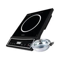 Cocina Eléctrica de InduccióN + Olla Xion XI-EHI10 1 Hornalla 220V