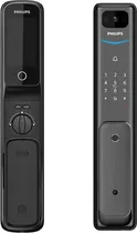 Fechadura Eletrônica Digital Philips ALPHA-VP-5HWS Preto