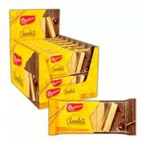 Biscoito Mini Wafer Bauducco Chocolate Caixa 14X30G