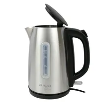 Jarra Elétrica Aiwa AW-JD1402A - 1.7L - 2200W - 220V - Prata e Preto