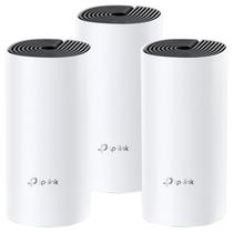 Roteador TP-Link Deco M4 Whole Home Mesh Wi-Fi AC1200 Dual Band / 2.4GHZ / 5GHZ - Branco (Kit com 3)