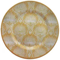 Plato Raso Yellow Damask 2CL Alleanza