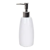 Dispenser Sabonete Porcelana Branco Banheiro