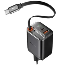 Carregador Gan Charger 40W CH-4280 Type-A/Type-C Gold