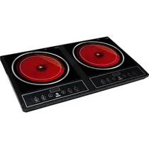 Fogareiro Eletrico Infravermelho Krab KBCI5000 / 5000W / 220-240V ~ 50/60HZ - Preto