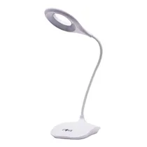 Lampada de Mesa Inova N-02 Recarregável / USB / 5V - Branco