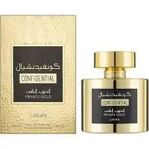 Perfume Lattafa Confidential Private Gold 100ML