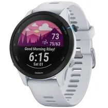 Relógio Smartwatch Garmin Forerunner 255 Music - Branco (010-02641-21)