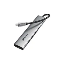 Hub USB-C 7X1 (HDMI/ USB3.0/ 2USB/ Sdcard/ USB-C) FTX-HBP2-AG7