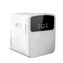 Mini Geladeira/Refrigerador 12L Display Digital - Silver