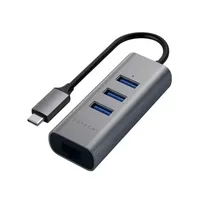 Satechi Hub ST-TC2N1USB31AM USB-C 2IN1 3PORT & Ethernet Space Gray