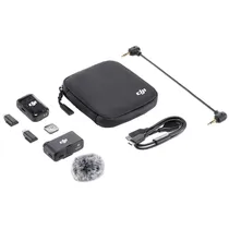 Dji Microfonos Mic 2 (1TX+1RX) (FCC) USB-C Jack 3.5MM Black