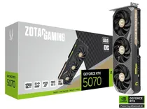 Zotac Placa de Video Geforce RTX5070 Solic Oc 12GB 192BIT GDDR7