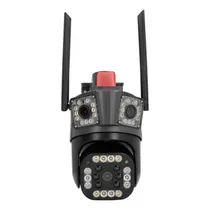 Câmera de Segurança IP IPF-30 - 5W - Wi-Fi - 6K - 12MP - Bluetooth - Bivolt - Preto