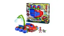 Hasbro Figuras Saf Spiday Dino Grua Aracnida Plastico 3+ Años Multicolor
