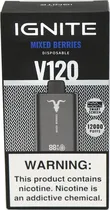 Vape Descartável Ignite V120 Mixed Berries 12000 Puffs