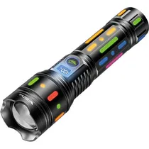 Lanterna Smiling Shark SD-5993 Flashlight Preto