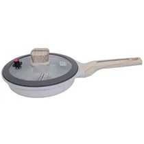 Frigideira Induçao Ucc Life Beig 20CM com Tampa