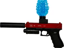 Pistola Hidrogel Glock Electric High Speed Shooting - CZ07-1 Red