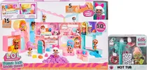 Combo L.O.L Surprise Squish Sand Magic Hause + Hot Tub