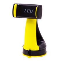 Suporte para Carro de Celular Luo LU-444 Nice Car Mou Hold - Amarelo/Preto