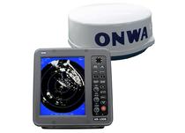 Radar Maritimo Onwa Marine KR-1008 10 Polegadas 4KW 36NM