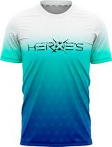 Camiseta Heroe's SKY Branco/Rainbow - Masculina