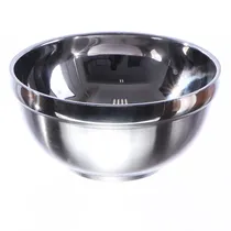 Tigela de Aço Inoxidável de Parede Dupla 16CM