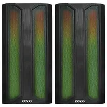 Caixa de Som Satellite AS-92006B Gaming RGB / Bluetooth / USB / Aux - Preto