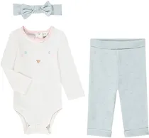 Conjunto para Bebê Orchestra HB011J-Ecr Feminino (3 Peças)