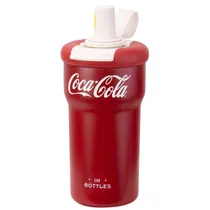 Garrafa Térmico Coca-Cola com Canudo Vermelho 500ML
