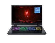 Notebook Acer Nitro 5 AN517-55-51DQ, Intel Core i5-12450H 2.00GHZ (4.40GHZ), 8GB Ram, 512GB SSD, Tela 15.6" Full HD (1920 X 1080) Ips 144HZ, Geforce RTX3050 4GB, Windows 11 Home, Inglês, Preto