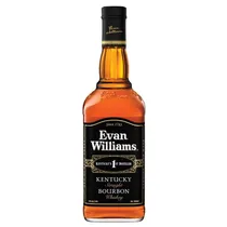 Uísque Evan Williams Kentucky Straight Bourbon Black 1L