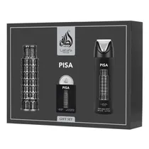 Perfume Lattafa Kit Pisa c/ 3 PCS